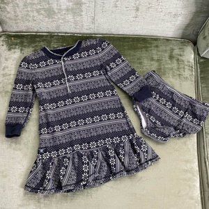 Ralph Lauren Winter Christmas Dress Snowflake 18 Month